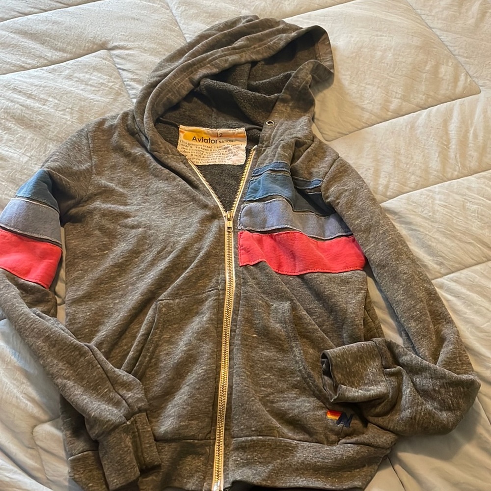 Aviator nation zip up
